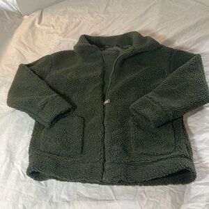 Zilcremo Wooly Teddy Fleece Short Jacket